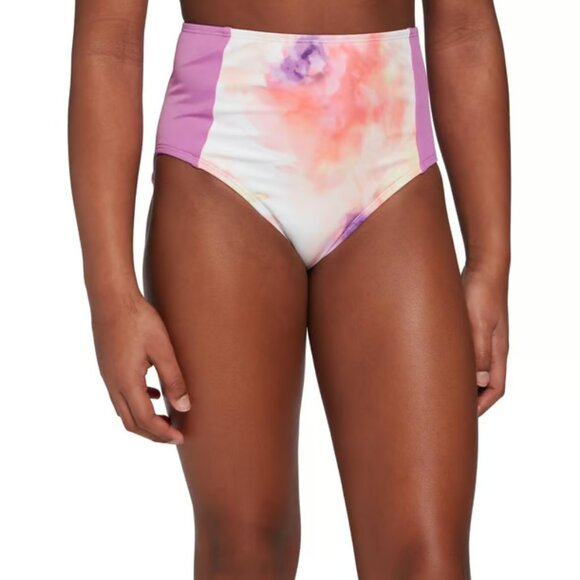DSG Girls' High Waist Swim Bottoms - Picture 1 of 12